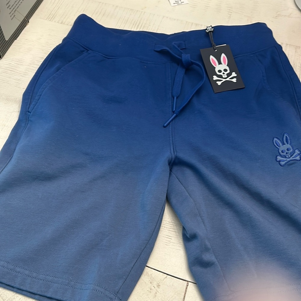 Psycho bunny blue shorts new with tags